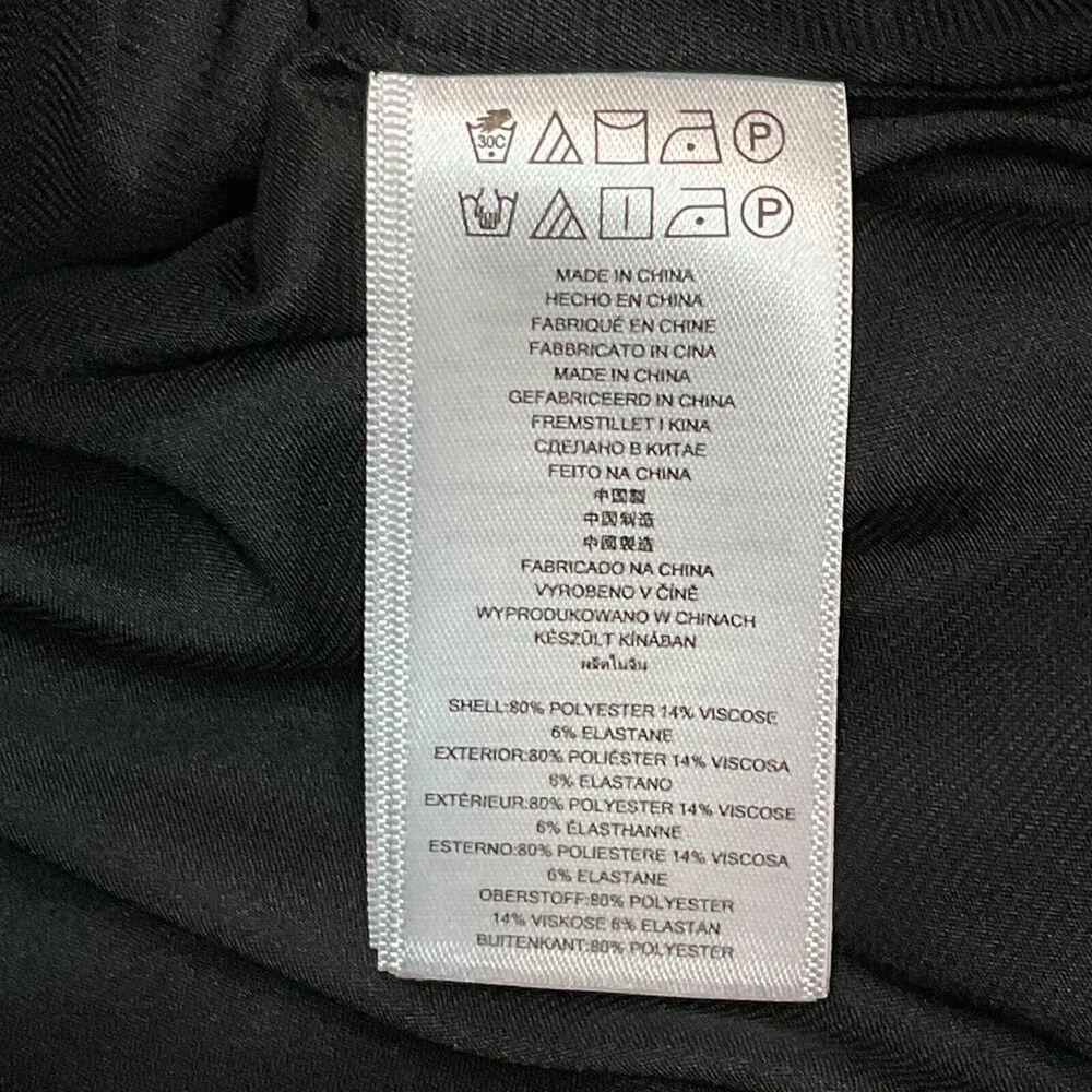 Michael Kors Snap Waist Dress Lamb‎ Leather Loops Lined Black Size 6 - Picture 6 of 10